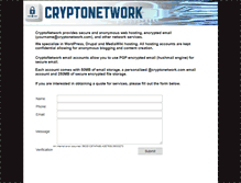 Tablet Screenshot of cryptonetwork.com